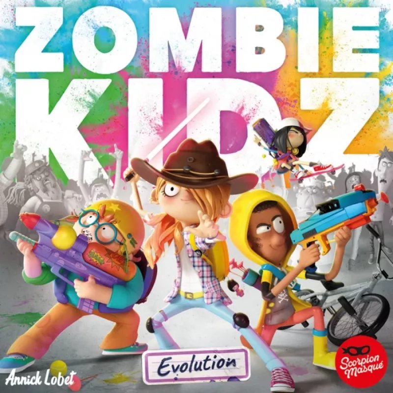 Zombie Kidz Evolution kooperatívna legacy hra pre deti a rodiny