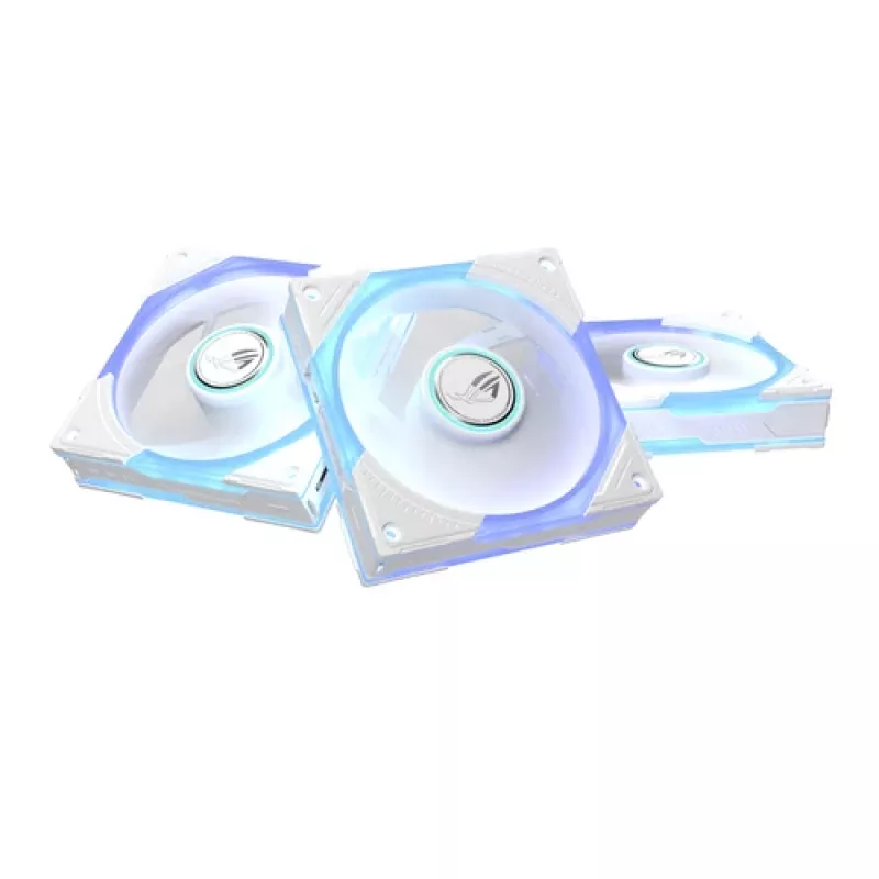 ASUS ROG Eurux GR120 ARGB biela 3-in-1 sada ventilátorov