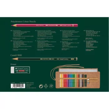 Faber-Castell Polychromos viacfarebná 34-dielna sada FC110030
