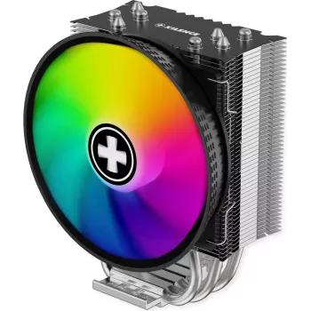 Xilence M404PRO.ARGB CPU chladič - 120mm PWM ventilátor, 4 heatpipe, ARGB osvetlenie, Intel/AMD multisocket