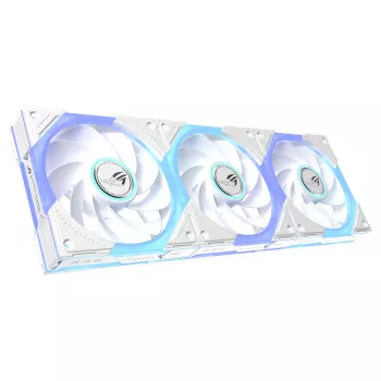 ASUS ROG Eurux GR120 Ventilátor ARGB Reverse, 120 mm, 3-balenie, biely (90DA00K3-B09020)