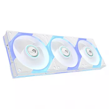 ASUS ROG Eurux GR120 Ventilátor ARGB Reverse, 120 mm, 3-balenie, biely (90DA00K3-B09020)