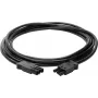 Kopp GST18i3 prepojovací kábel samec-samec 1,5 mm² 5 m čierny