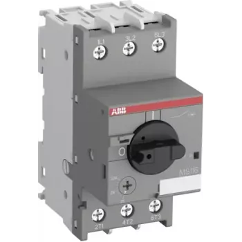 ABB MS116-20 motorový istič, 16-20 A, 3-pólový, 690 V AC, 50 kA, skrutkové svorky