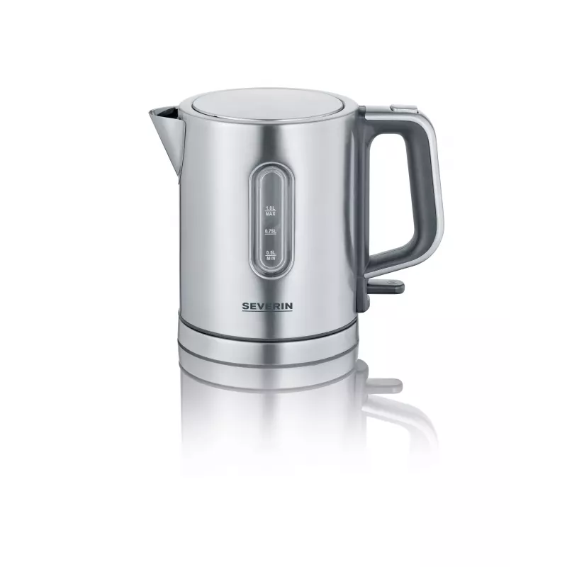 Severin WK 3401 nerezová kanvica na vodu 1,7 l 2200 W strieborná