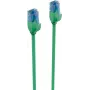 shiverpeaks BS08-22023 Cat.6 U/UTP Slim patch kábel, 1 m, zelený