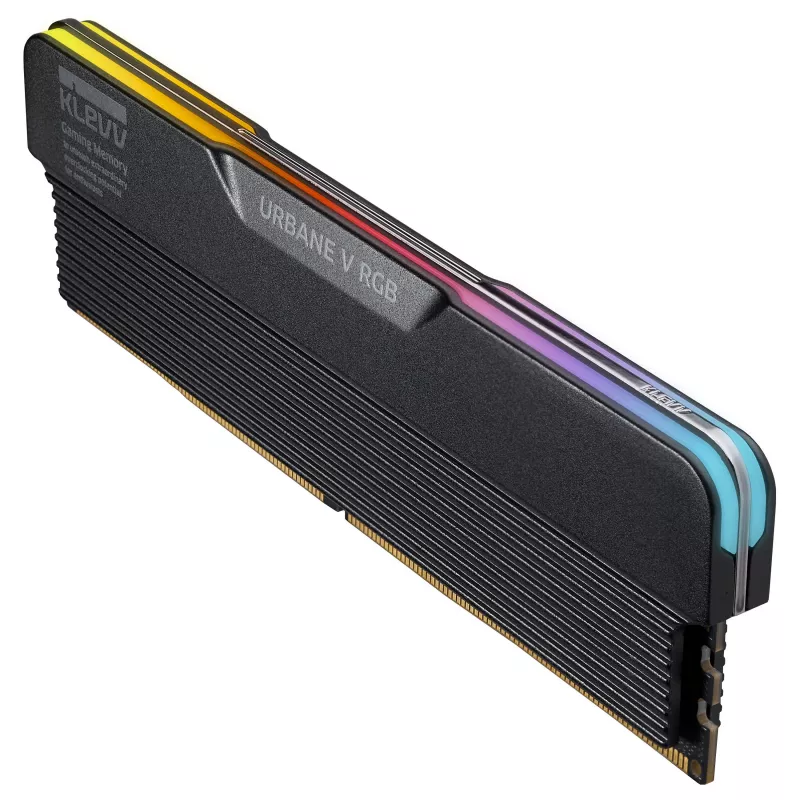 32GB KLEVV (16GBx2) Urban V RGB 6000 CL28 čierna