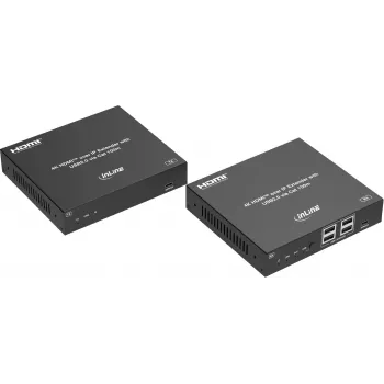 InLine® KVM extender cez IP, HDMI 4K/60Hz, 100m, sada (57886G)