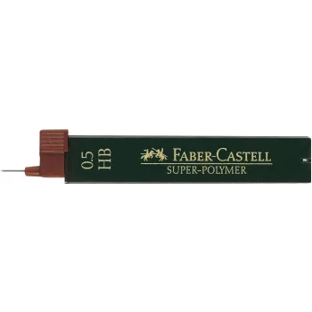 FABER-CASTELL Super-Polymer tuhy do mikrotužky 0,5 mm HB (balenie 24 ks)