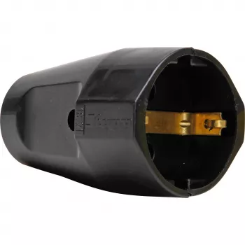 Kopp plastový ochranný konektor pre 3 x 1,5 mm², čierny