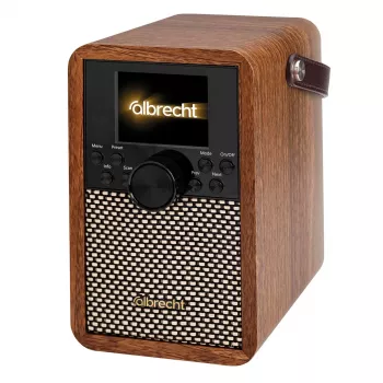 Albrecht DR 710 DAB+/FM rádio s ASA a integrovanou batériou