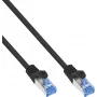 InLine® Cat.6A S/FTP LSZH patch kábel, CCA, čierny, 2 m, balenie 50 ks