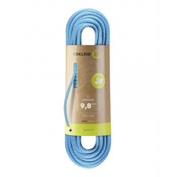 Edelrid Heron Eco Dry 9,8 mm x 60 m dynamické horolezecké lano - Icemint