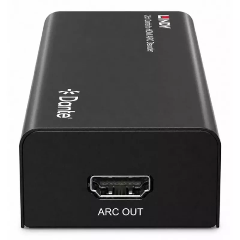 Lindy 2ch Dante na HDMI ARC dekodér