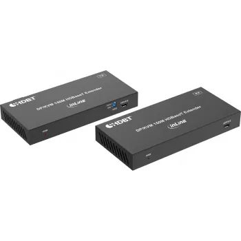 InLine® KVM extender, DP 4K/60Hz, HDBaseT, 100 m, sada (57885N)