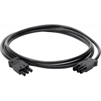 Kopp prepojovací kábel kompatibilný s GST konektorovým systémom, M/M, 1,5 mm², 3 m, čierna