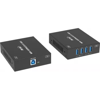 InLine® USB extender, Cat.6, USB 3.2, 100 m, sada