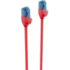 ShiverPeaks BASIC-S Slim Cat6 U/UTP patch kábel, 5 m, červený