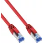 INLINE B-76805R balenie 25 ks Cat.6A S/FTP LSZH Patch kábel, 5 m, červená