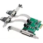 InLine® PCIe rozširujúca karta, 2x RS-232 + 1x paralelný port