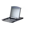 ATEN KL1108VN 8-portový 19 palcový LCD KVM over IP switch, Dual Rail, US klávesnica