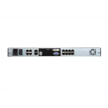 ATEN KL1108VN 8-portový 19 palcový LCD KVM over IP switch, Dual Rail, US klávesnica