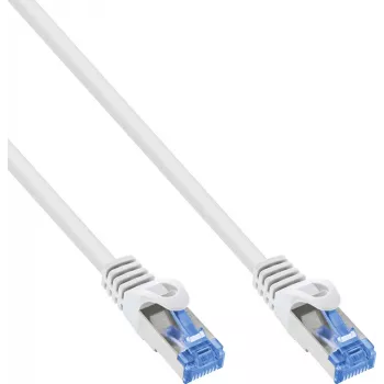 INLINE B-72603W balenie 40 ks Cat.6A S/FTP LSZH patch kábel, CCA, biela, 3m
