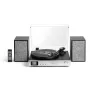AKAI ATT-500SP gramofón s remeňovým pohonom, externými reproduktormi, Bluetooth, USB nahrávaním, čierny