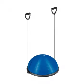 REBEL ACTIVE Half Ball Balance Trainer 58 cm s pumpou - čierna/modrá