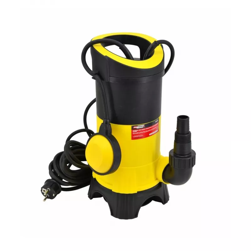 AWTOOLS AW85020 ponorné čerpadlo na špinavú vodu 750 W 12500 l/h 8 m s plavákovým spínačom