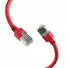 EFB Elektronik K2793.0,50 RJ45 crossover patch kábel Cat.5e SF/UTP, Hirose TM11, Draka UC300, 0,5 m, červená