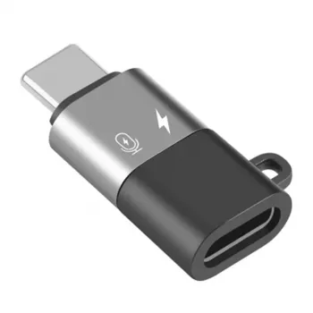 Puluz 8-pin na USB-C OTG adaptér (čierna)