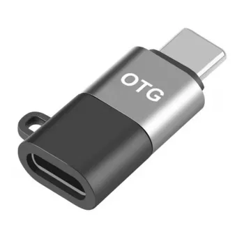 Puluz 8-pin na USB-C OTG adaptér (čierna)