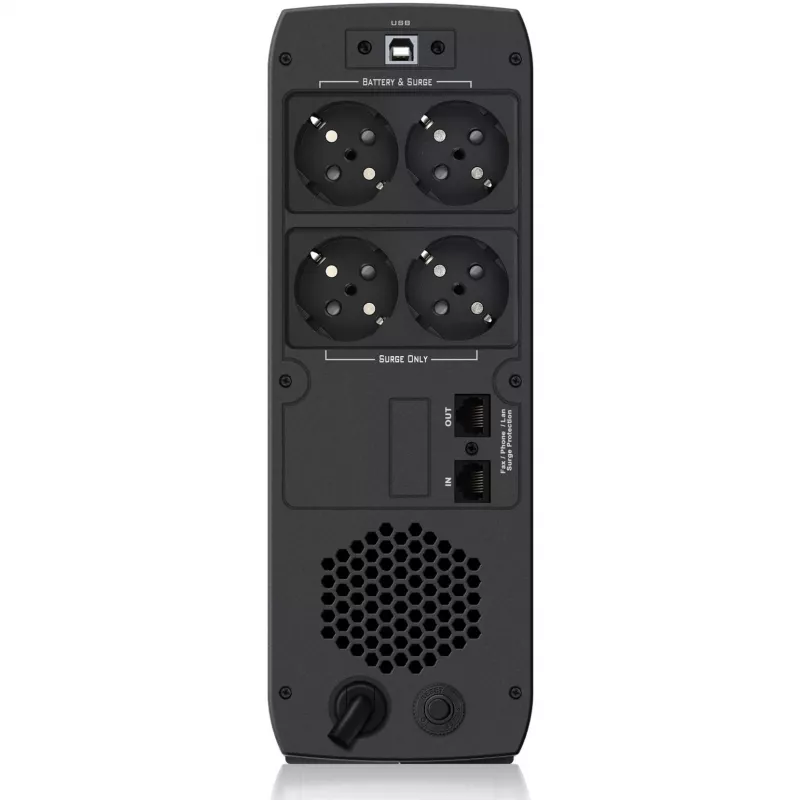 PowerWalker VI 800 CSW line-interactive UPS - 800VA/480W, 2 zásuvky Schuko, AVR, USB