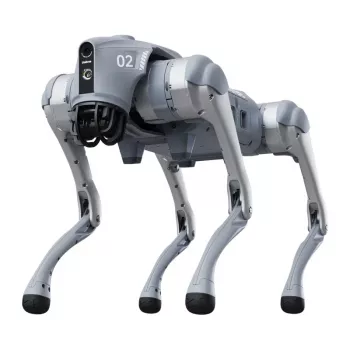 Unitree Go2 Pro štvornohý robotický pes s 4D-LiDAR, 4K-KI kamera, 48 TOPS KI, 12 stupňov voľnosti, IP67, 8000-mAh batéria, Wi-Fi 6, Bluetooth 5.2, 3,5 m/s, 5 kg nosnosť