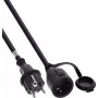 InLine® predlžovací kábel so zásuvkou Schuko, Outdoor IP44, ochrana proti dotyku, 3m