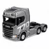 HUINA 32329 Scania 1:18 6-kanálová RC ťahač návesov sivá strieborná