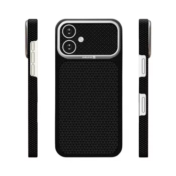 Evelatus Apple iPhone 16 Carbon Premium Edition MagSafe puzdro čierne
