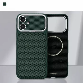 Evelatus Apple iPhone 17 Carbon Premium Edition MagSafe puzdro zelená