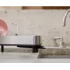 Joseph Joseph Extend Slim Steel stojan na odkvapkávanie riadu, sivý