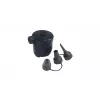 Outwell 651062 elektrická pumpa - 12V DC / 230V AC, nafukovanie a odfukovanie, 3 univerzálne trysky, čierna
