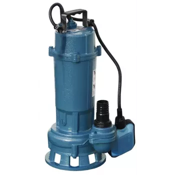 Fury 1500W ponorné čerpadlo na špinavú vodu s vírivým obežným kolesom, 25000 L/h, 12 m výtlačná výška, automatický plavákový spínač