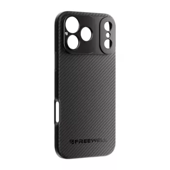 Freewell Sherpa Series puzdro pre iPhone 17 Pro s 17mm závitovým držiakom objektívu - čierne
