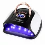 EXTRALINK Stay Beauty C4 UV LED lampa na nechty 256 W pre hybridné gély