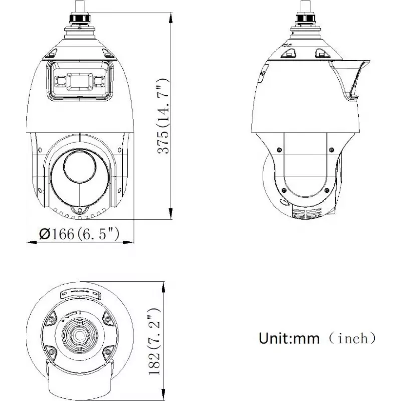 Hikvision DS-2SE4C425MWG-E/14(F0) 4 MP 25x sieťová PTZ kamera s AcuSense