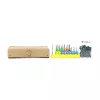 MAKERA Carvera Essential Extended sada fréz (52 kusov) – masívne frézy z volfrámkarbidu, stopky 1/8 inch a 1/4 inch, rôzne typy pre drevo, plast, hliník, plošné spoje