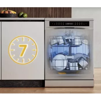 Dreame DZ401 Pro vstavaná umývačka riadu 15 súprav energetická trieda C nerez Wi-Fi