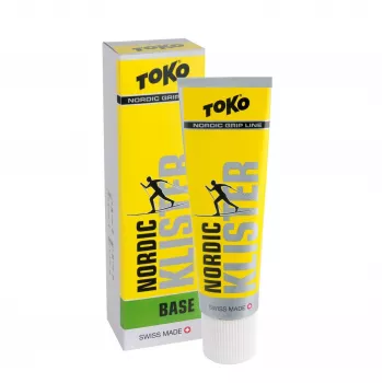 Toko Nordic Base Klister Green - bežecký grip vosk na ľadový a premenlivý sneh, -10°C až -2°C, 60g tuba