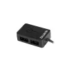Zalman ZM-4PALC ARGB kontrolér - 4-portový Addressable RGB hub s magnetickým uchytením