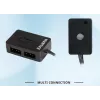 Zalman ZM-4PALC ARGB kontrolér - 4-portový Addressable RGB hub s magnetickým uchytením